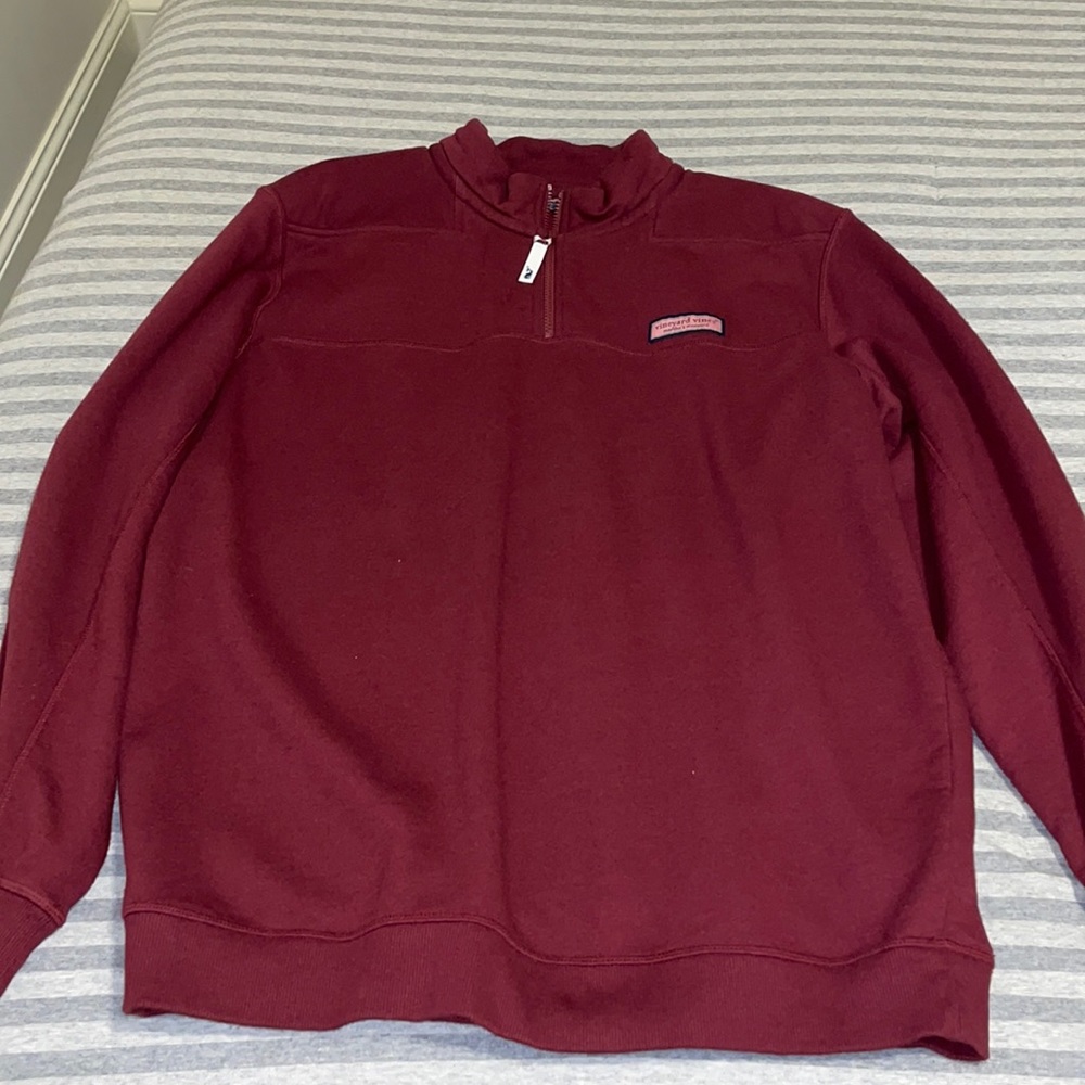 Men’s Vineyard Vines Crimson Shepherd Shirt Large